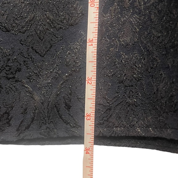 Francesca's Collection Navy Metallic Party / Holiday Dress - Picture 8 of 10